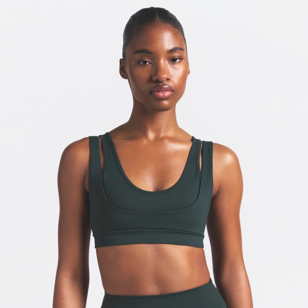SKIMS Sports Bras BUNDLE - Black, Brown, Teal